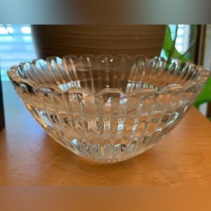 Mikasa crystal candy dish.